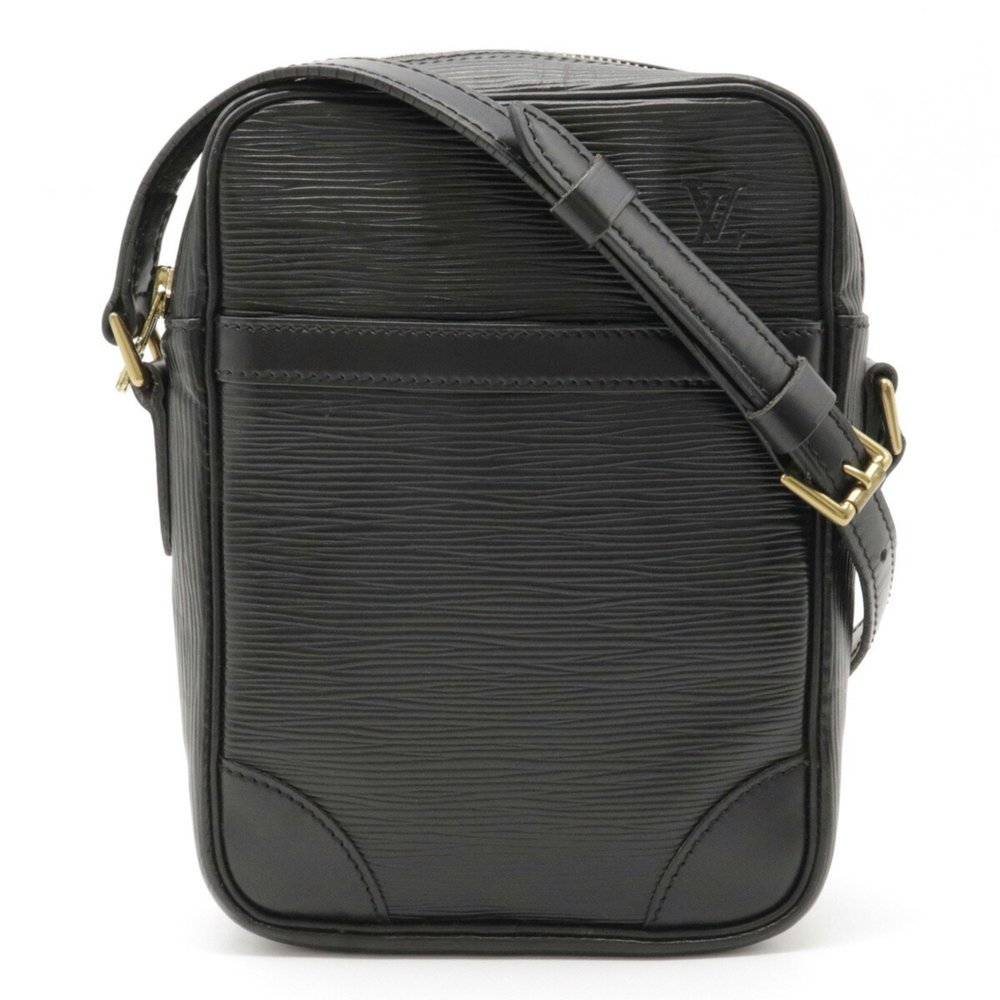 LOUIS VUITTON Danube Black Epi Shoulder Bag